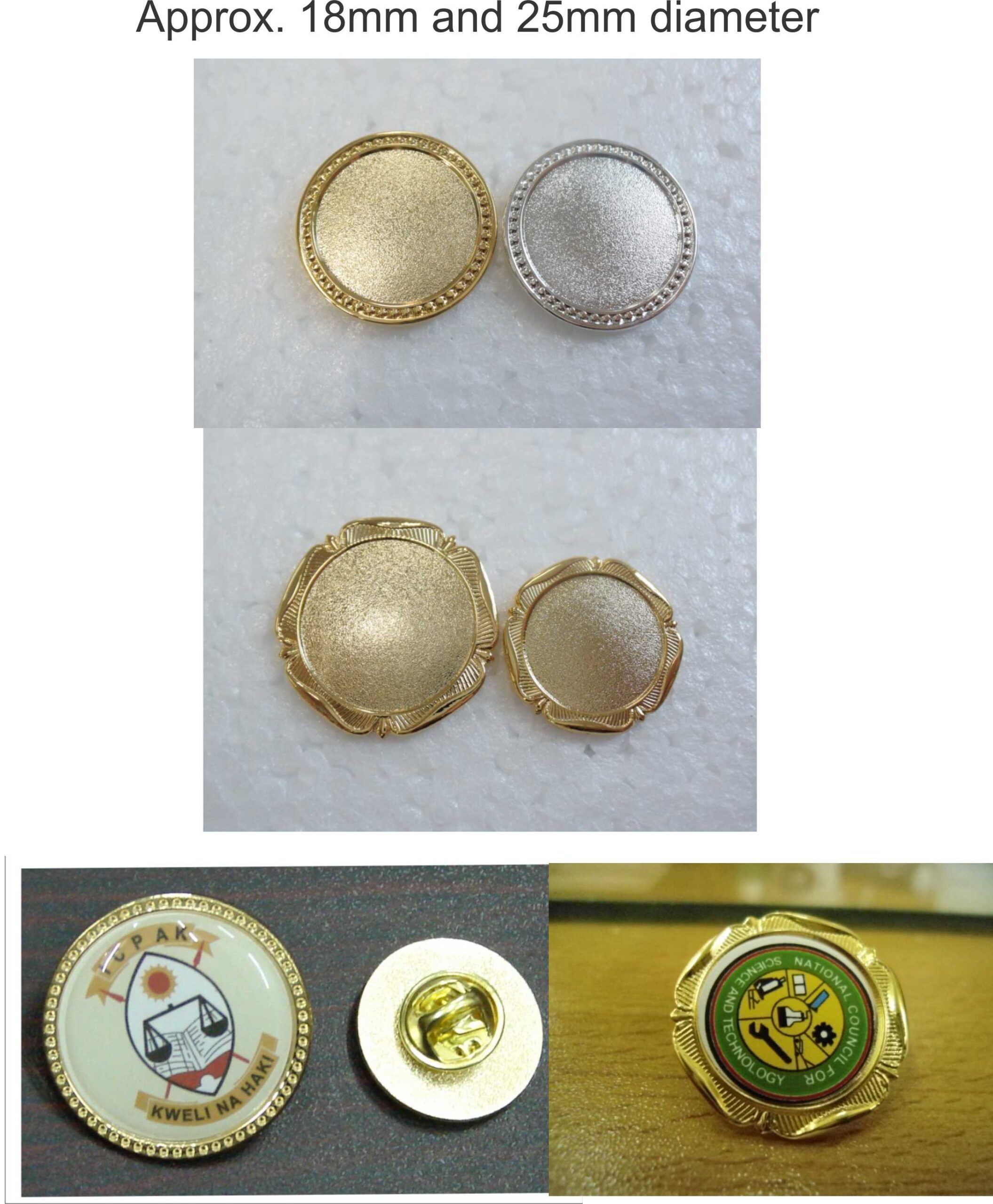Lapel Pins & Name Badges – Rupas Gift Centre